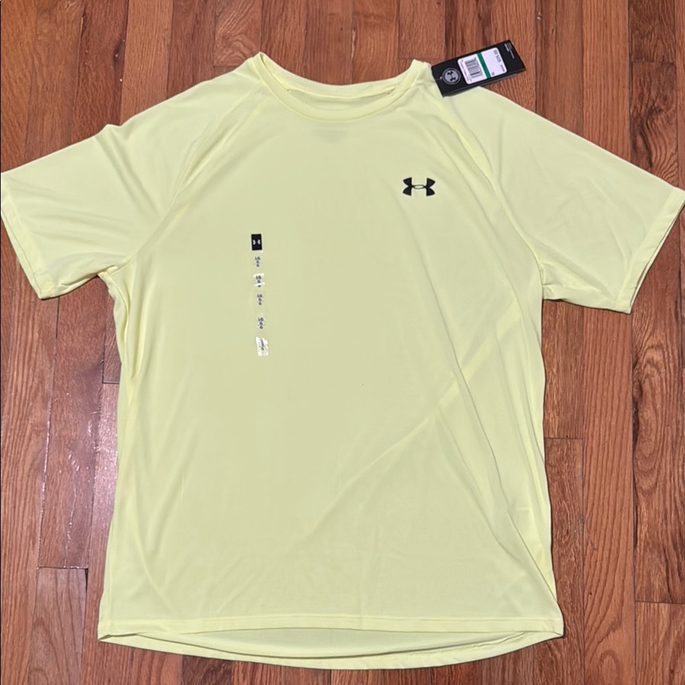 Under Armour Men's Yellow T-Shirt